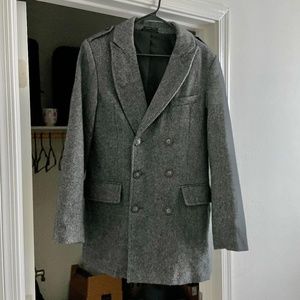Express Wool Peacoat (Double Breasted)